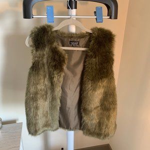 Nordstrom Topshop Fur Vest
